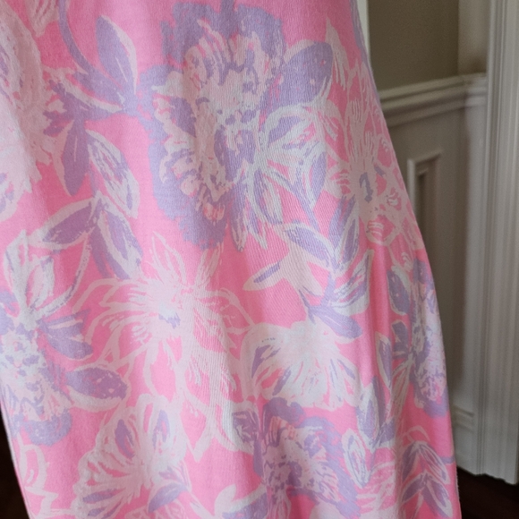 NWT Dwyer Midi Dress Color: Rousseau Pink Zen Sz M - Picture 8 of 11